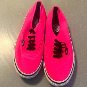 Vans hot pink